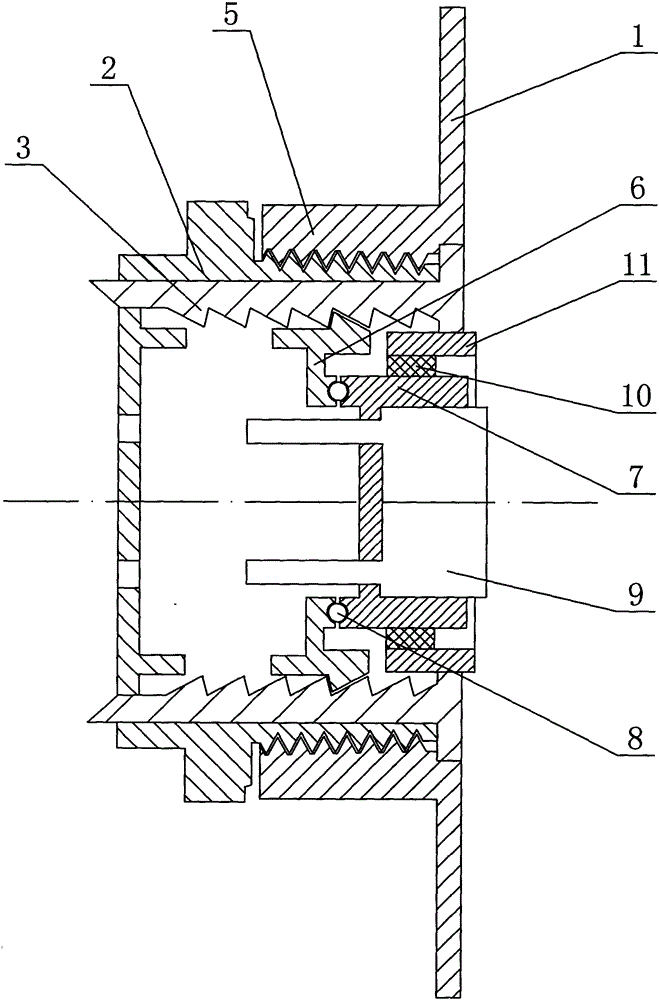 Invisible self-adjustable general probe for automobile