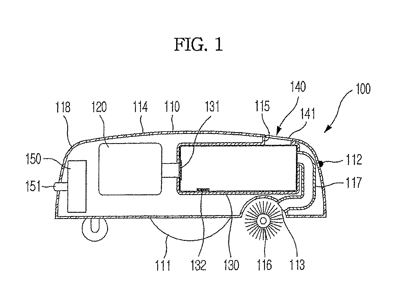 Robot cleaner system having robot cleaner and docking station