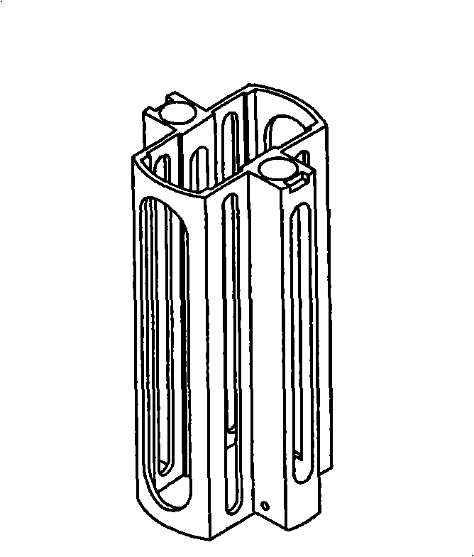 Irradiation supervising apparatus for high-flux research reactor core container