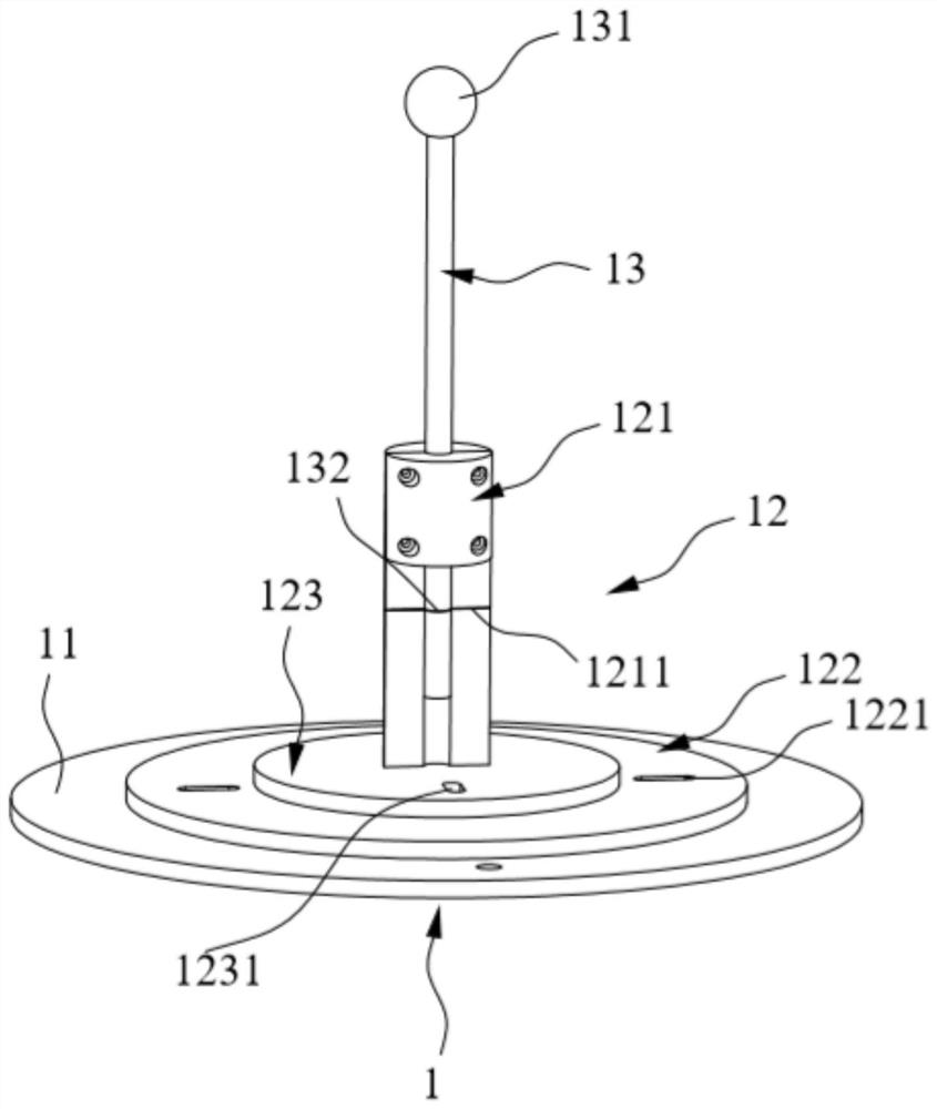 Isocenter debugging device and method for debugging isocenter of linear accelerator