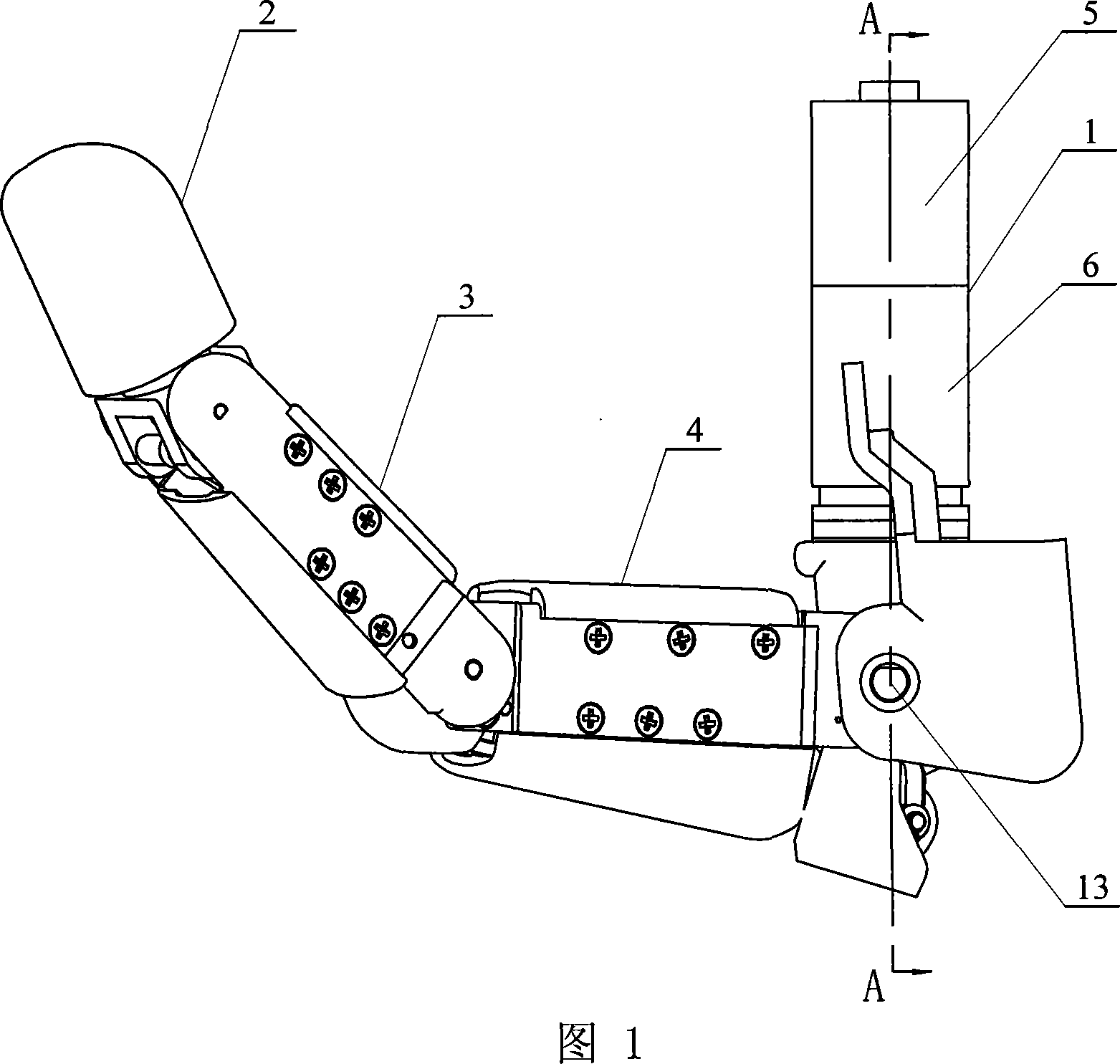 Thumb mechanism for under-driven adaptive prosthetic hand