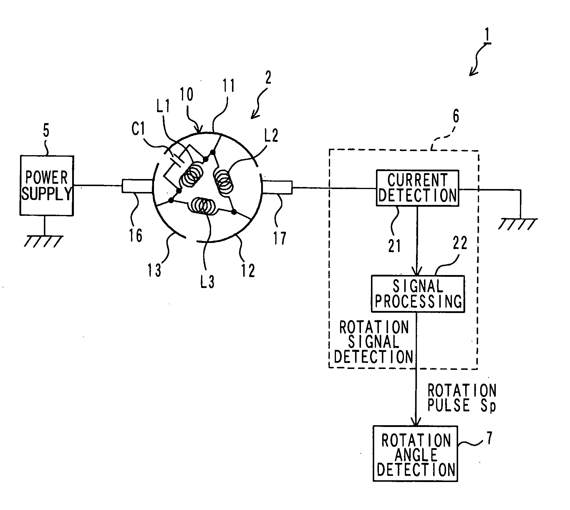 Rotation detector and direct-current motor