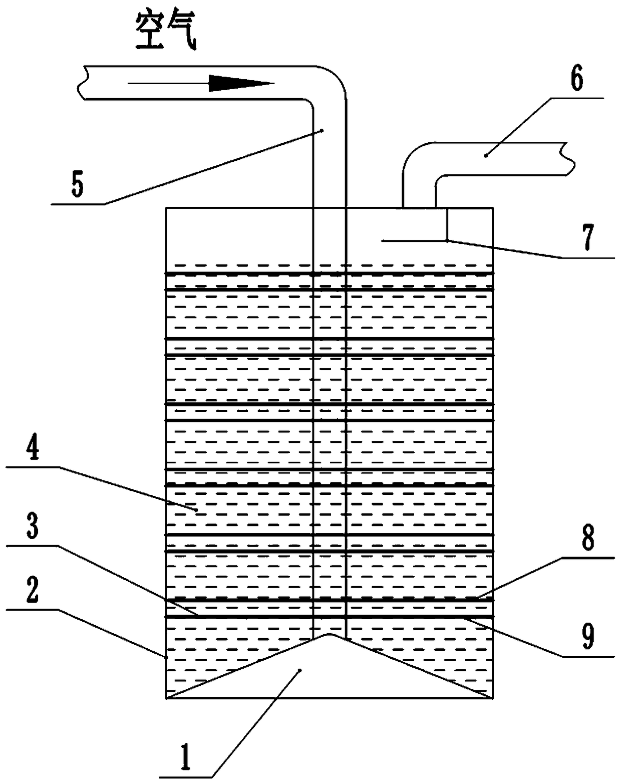 Device used for rapid preparation of hydrogen oxygen mixed gas