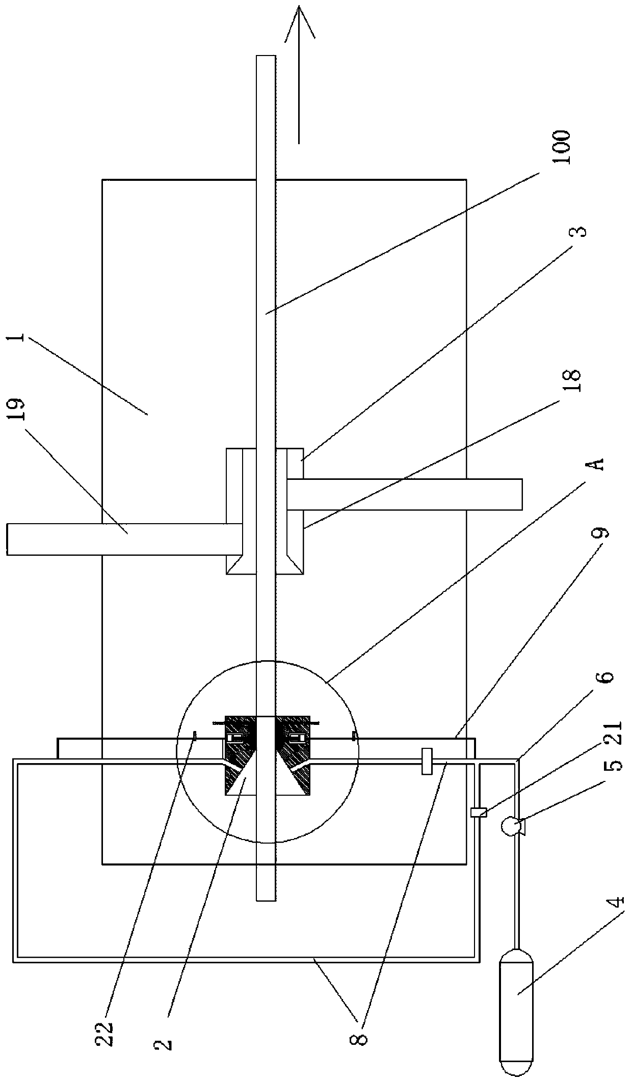 Production technology for copper bar