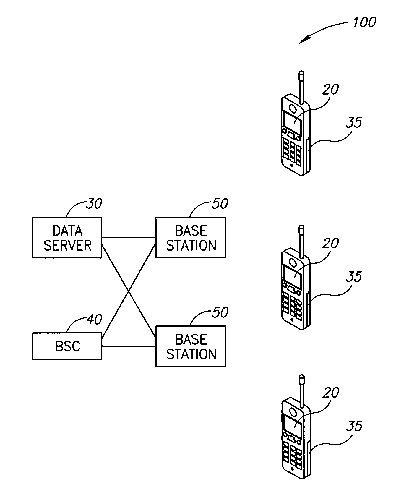 Data download in wireless network