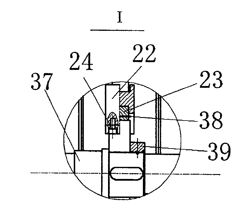 On-line measuring and testing machine for radial sliding bearing friction and wearing