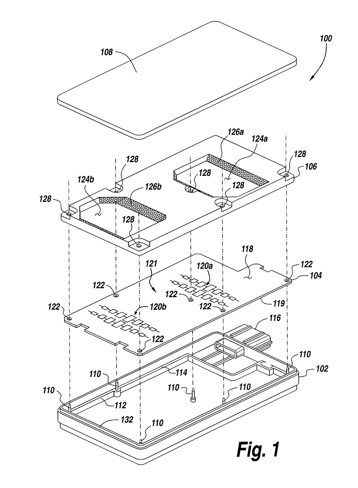 Apparatus and method for mitigating multipath effects and improving absorption of an automotive radar module