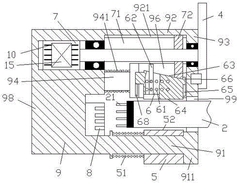 Power supply unit used for flexible circuit and provided with cooling fan