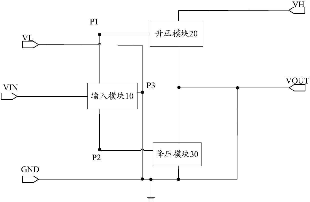 Level shifting circuit, display device driving circuit and display device