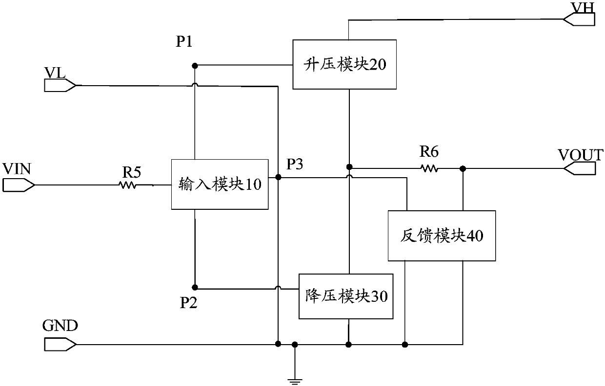 Level shifting circuit, display device driving circuit and display device