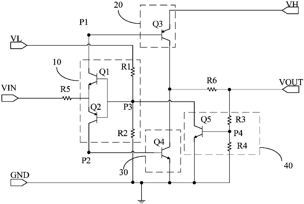 Level shifting circuit, display device driving circuit and display device