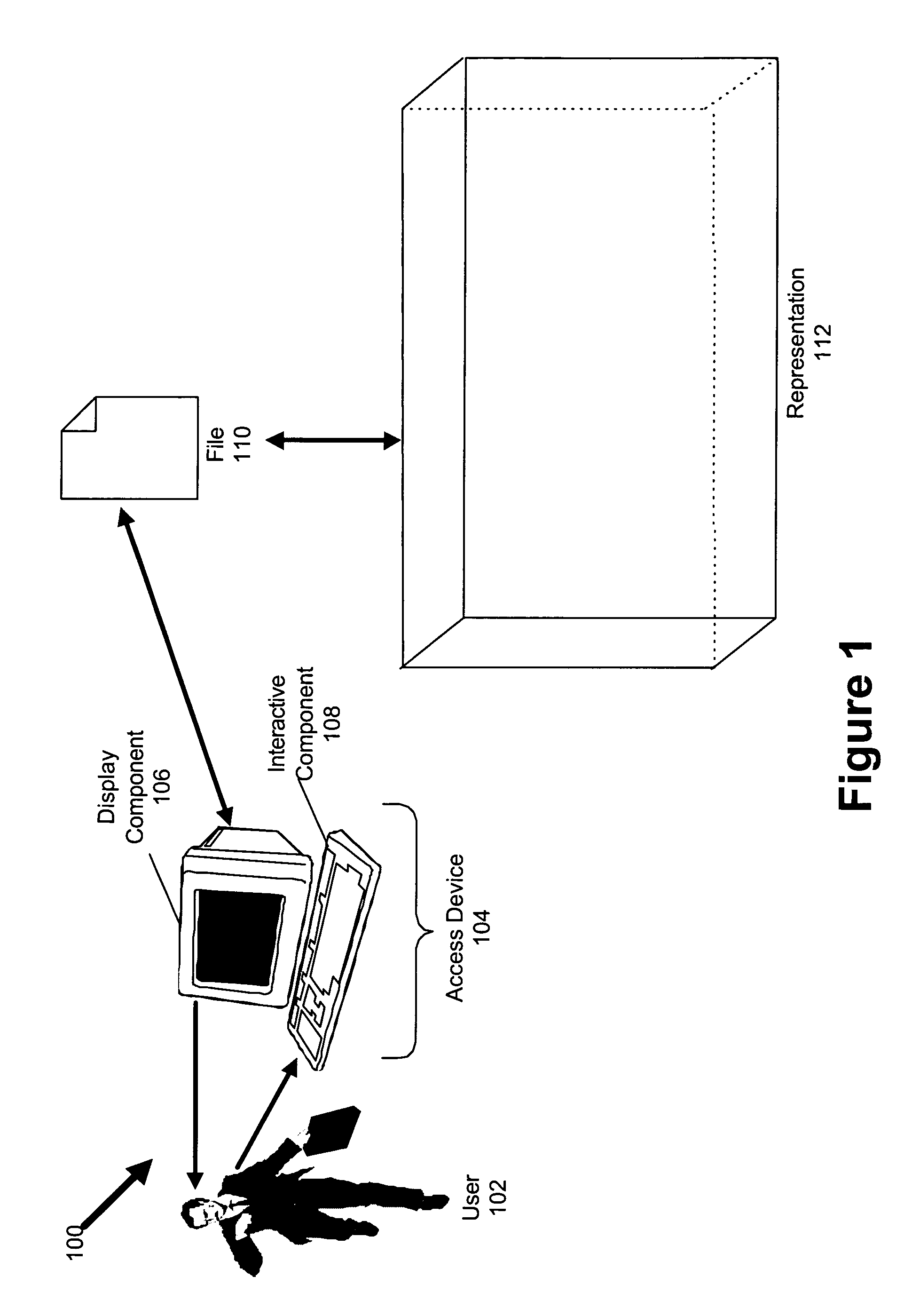 System or method for interacting with a representation of physical space