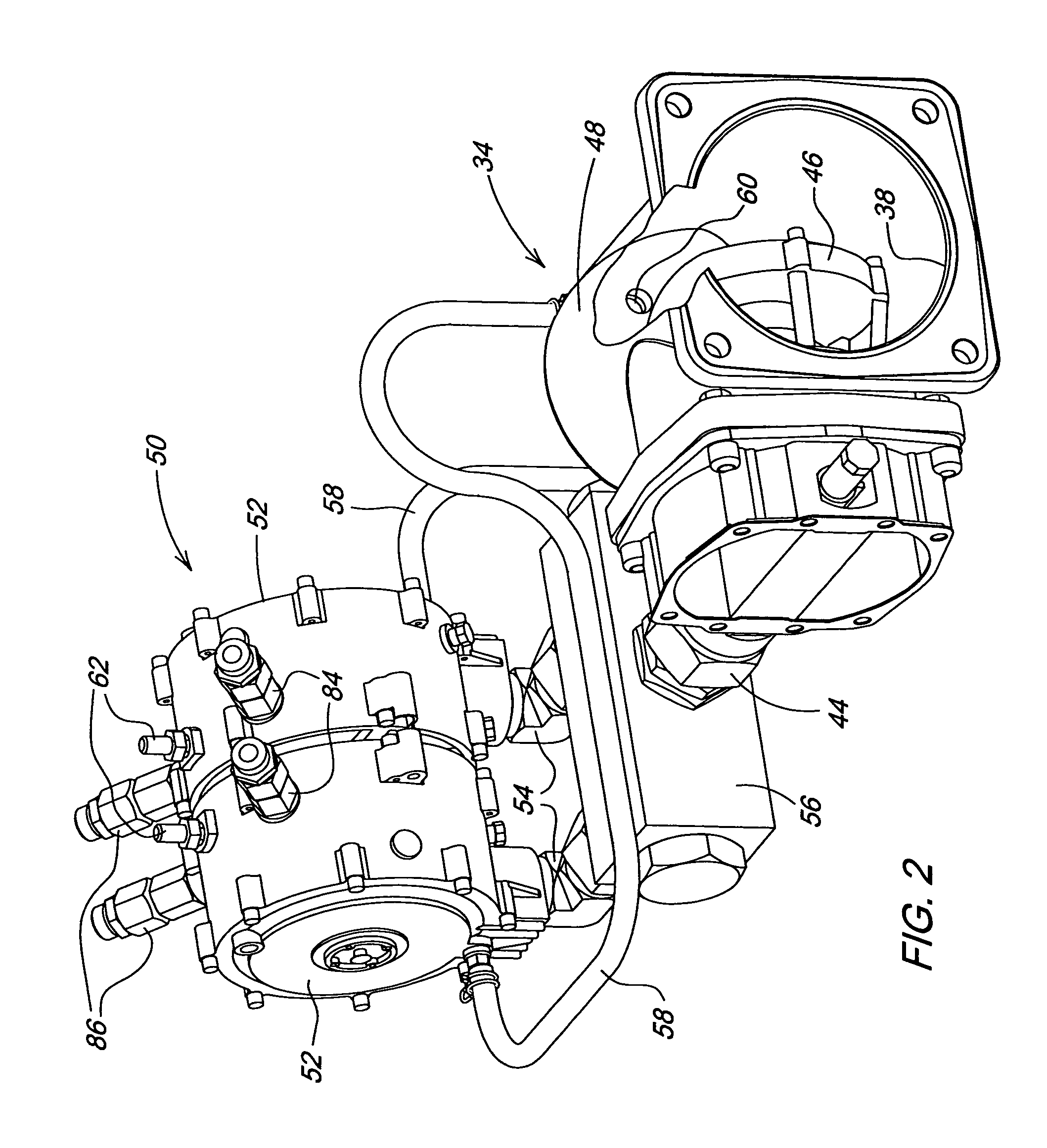 Fuel system for premix burner of a direct-fired steam generator