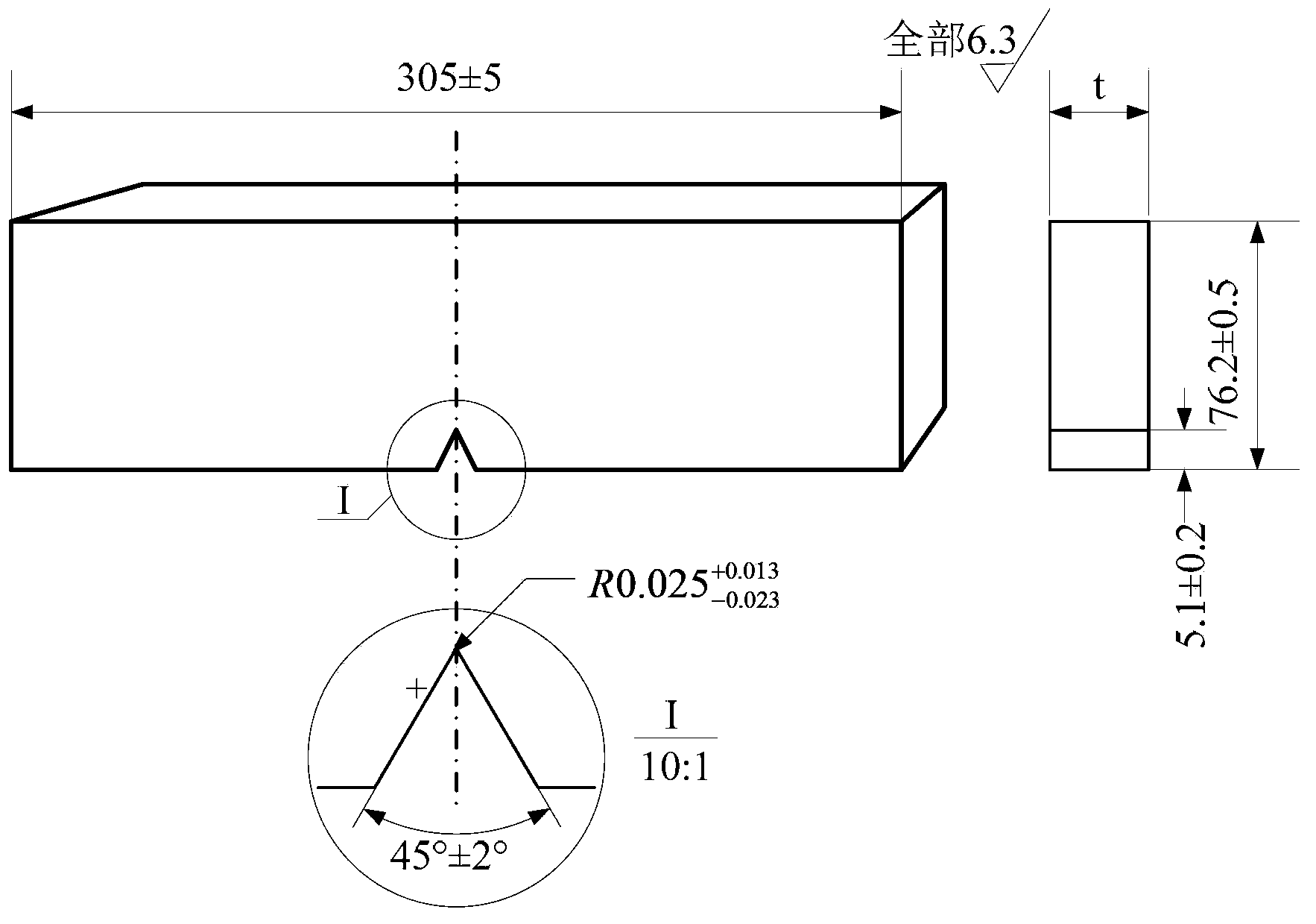 Drop weight tear test system and method thereof