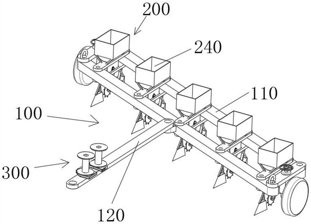 Seeding machine capable of adjusting seed seeding spacing