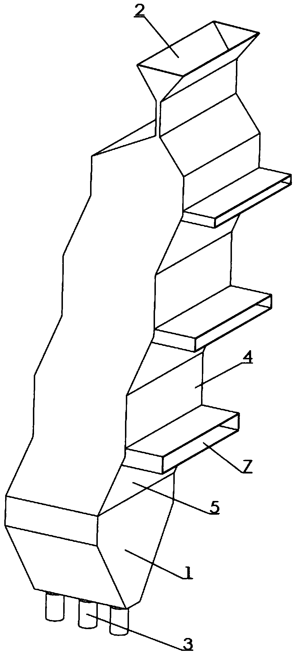 A sorting device for thermal insulation microbeads