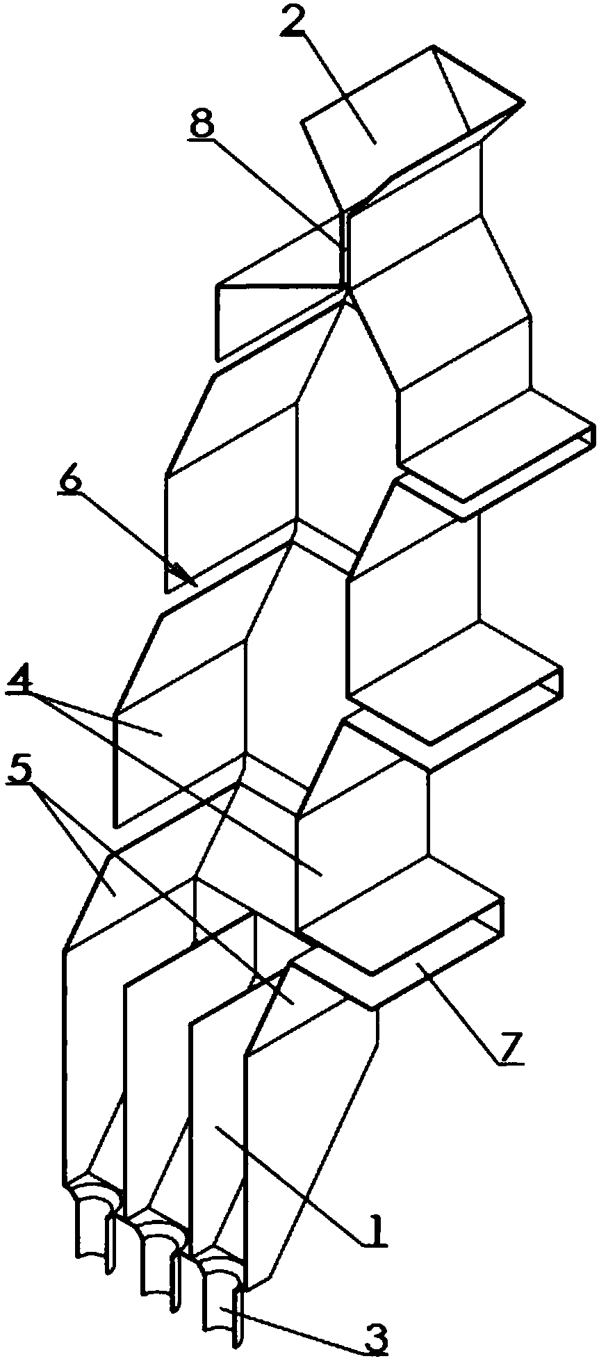 A sorting device for thermal insulation microbeads