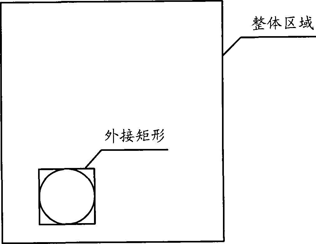 Method and device for compressing integral symbol-occupying area