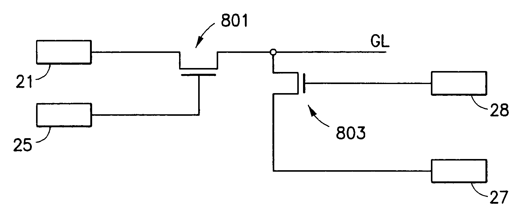 Integrated circuits for testing an active matrix display array