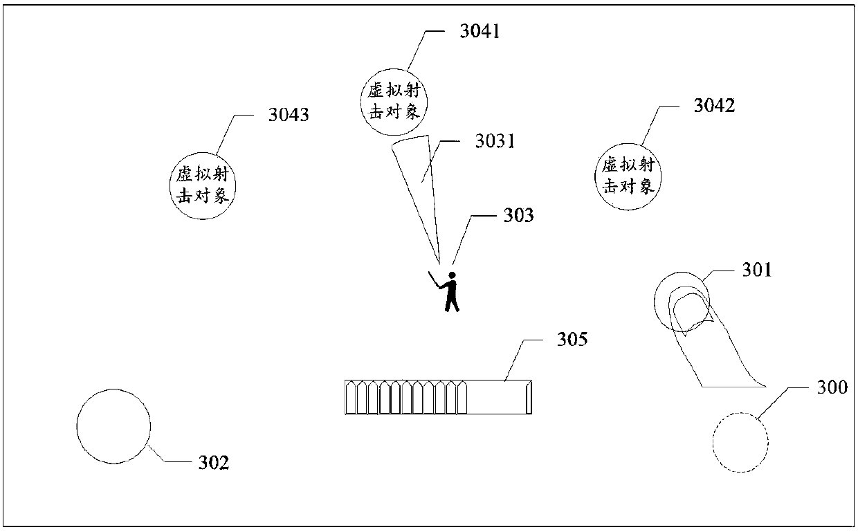 Virtual shooting subject control method and device, electronic equipment and storage medium