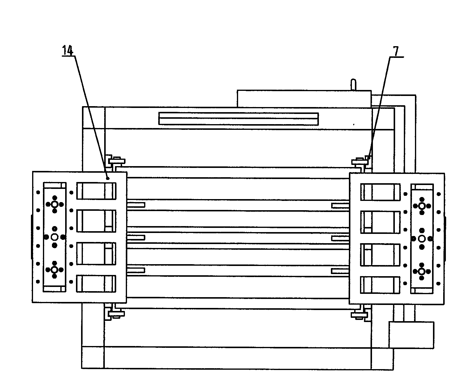 General type cavity wet-type leakproofness leakage testing workbench