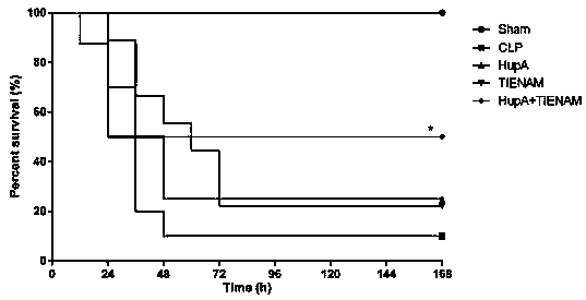 Medicine composition for preventing or treating pyohemia