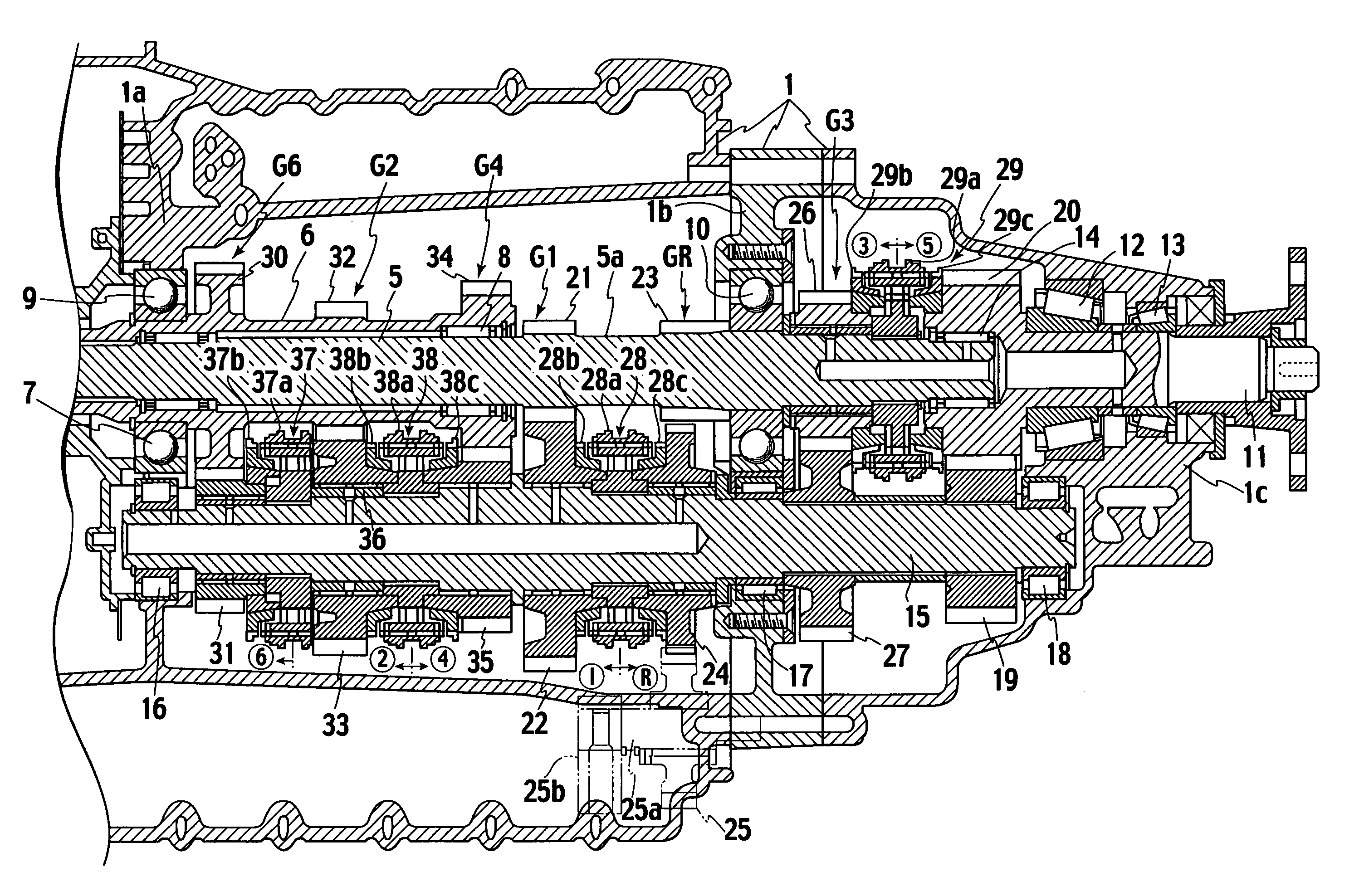 Twin-clutch manual transmission