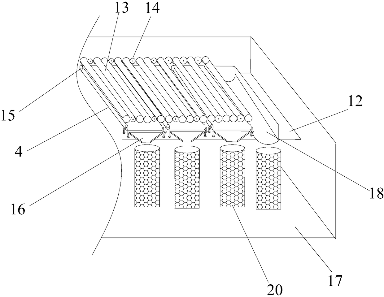 Potato picking and grading combined harvester