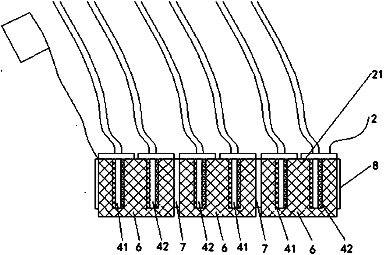 Photovoltaic power station dedusting brush