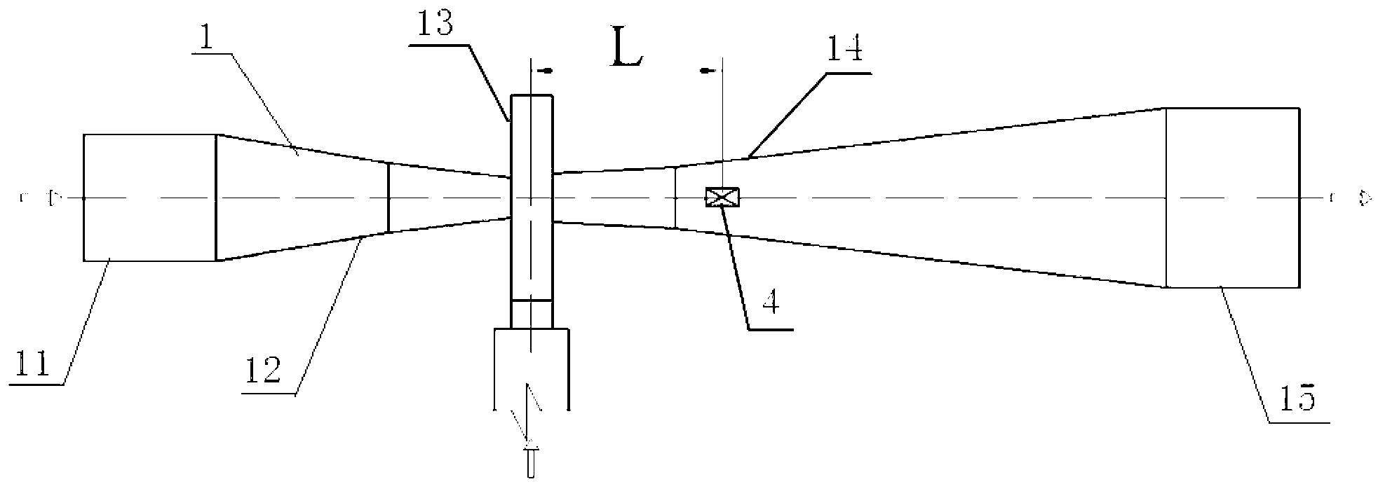 Monitoring device and monitoring and judging method for cavitation of venturi fertilizer injector