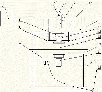 Investment pattern and boom assembling device