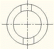 Investment pattern and boom assembling device