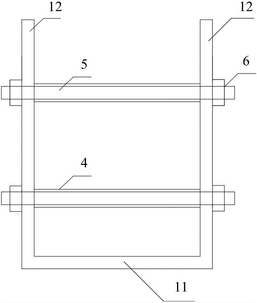 Formwork suitable for fabricated beam column post-cast section and installing method thereof