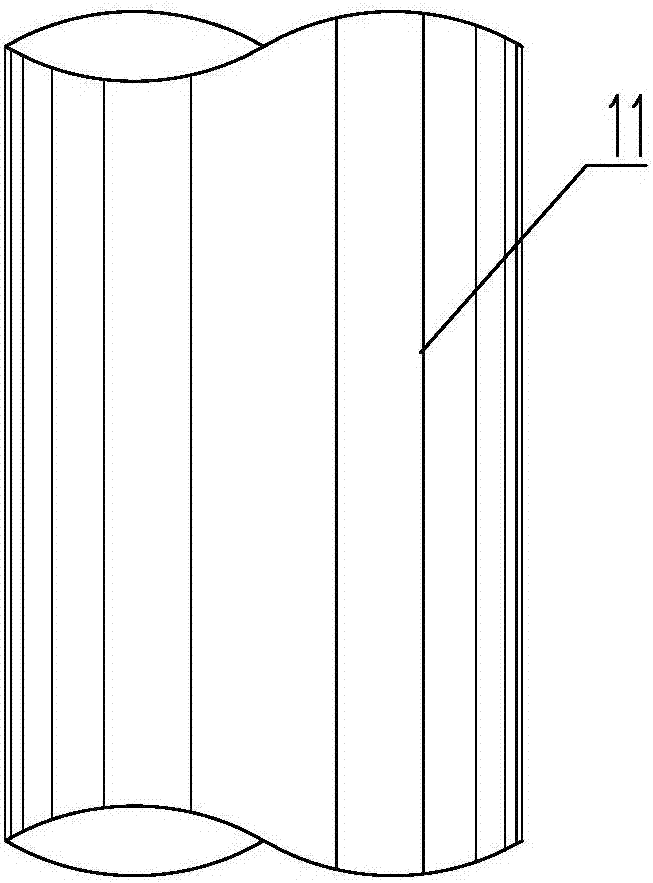 Water stop belt pipe for joint seal of underground continuous wall, and use method thereof