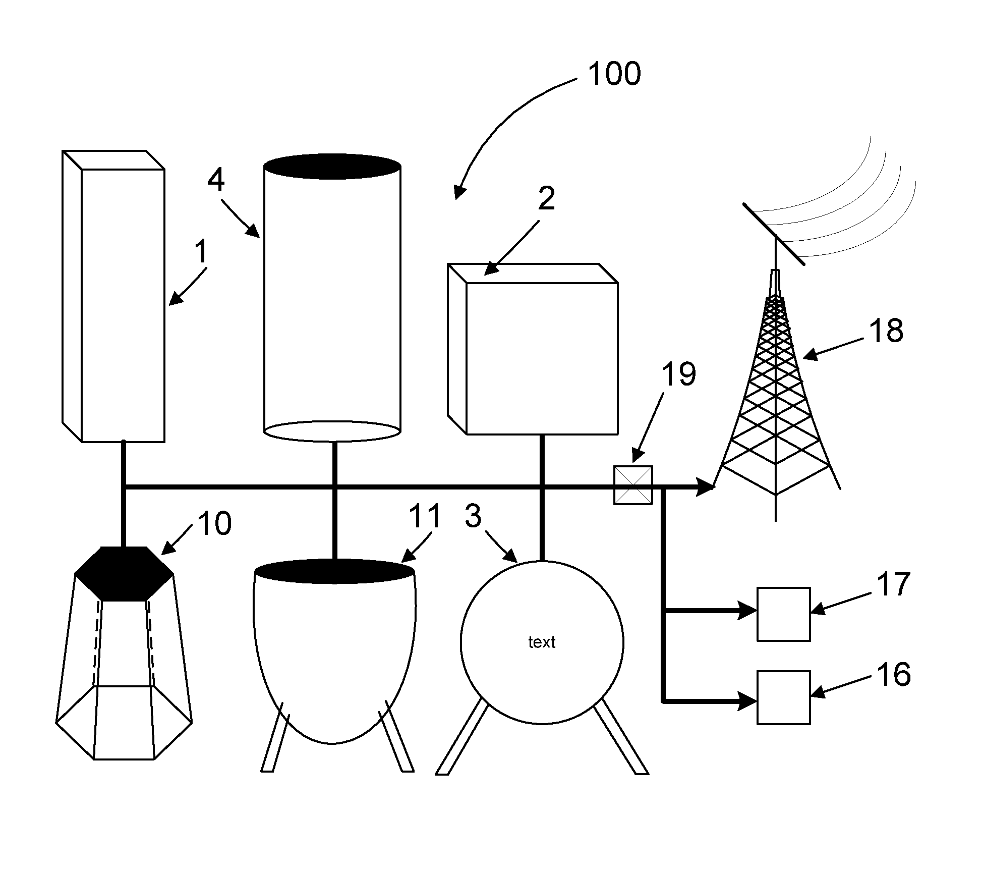 Petroleum-alternative power plant