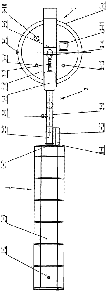 Organic waste solid residue organic matter recovery device