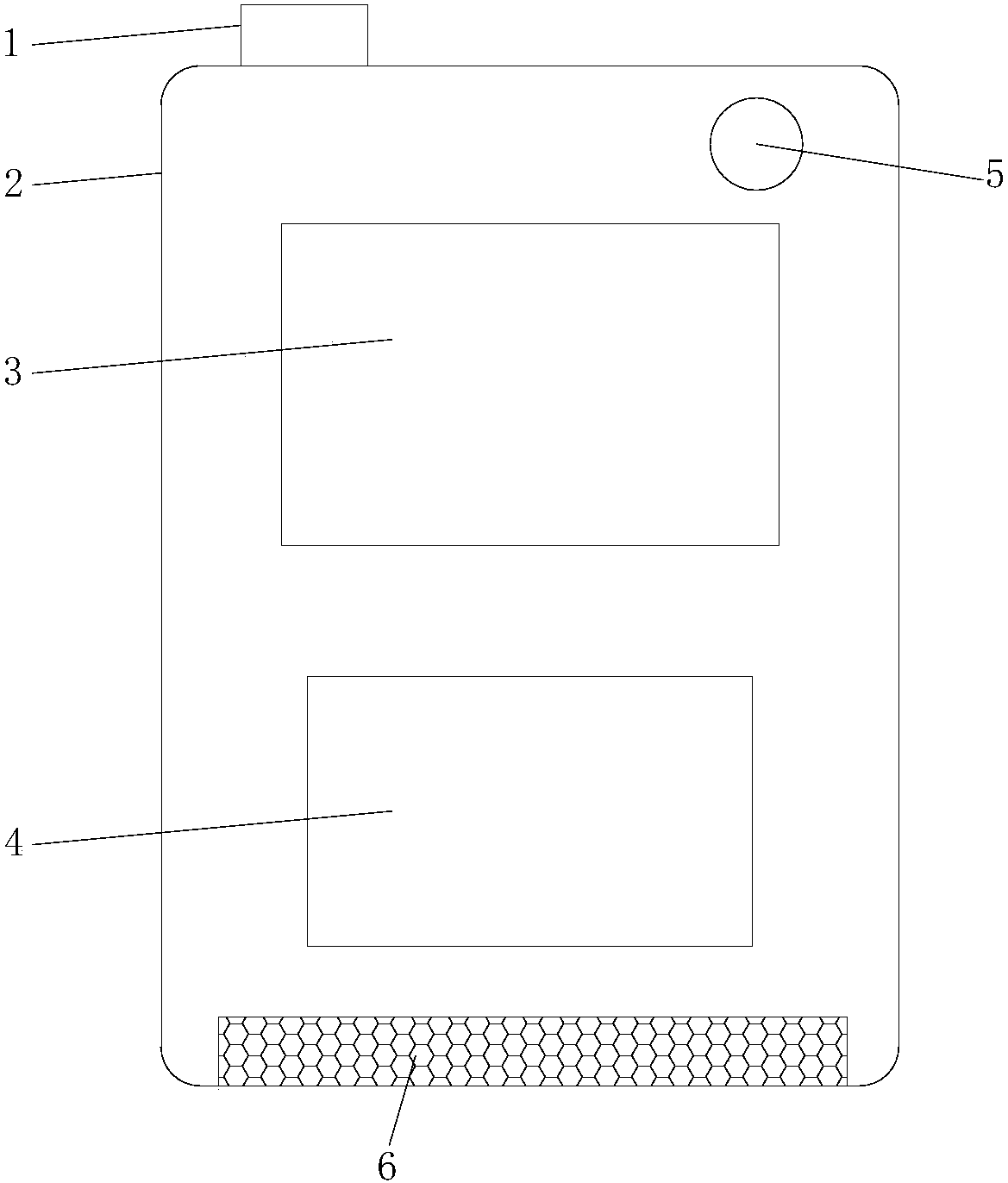 Paint concentration detecting device