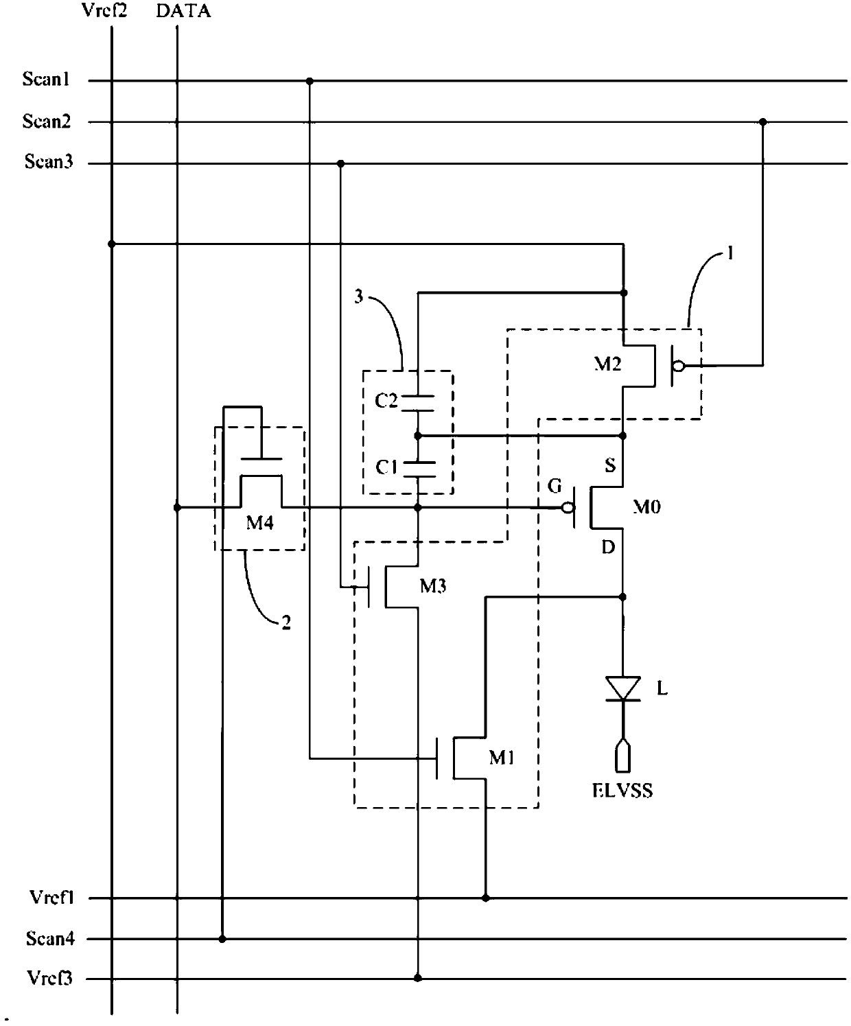 Pixel circuit, driving method, electroluminescent display panel and display device