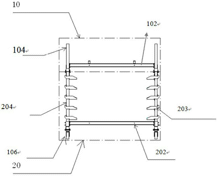 All-aluminum bus detachable transport bracket