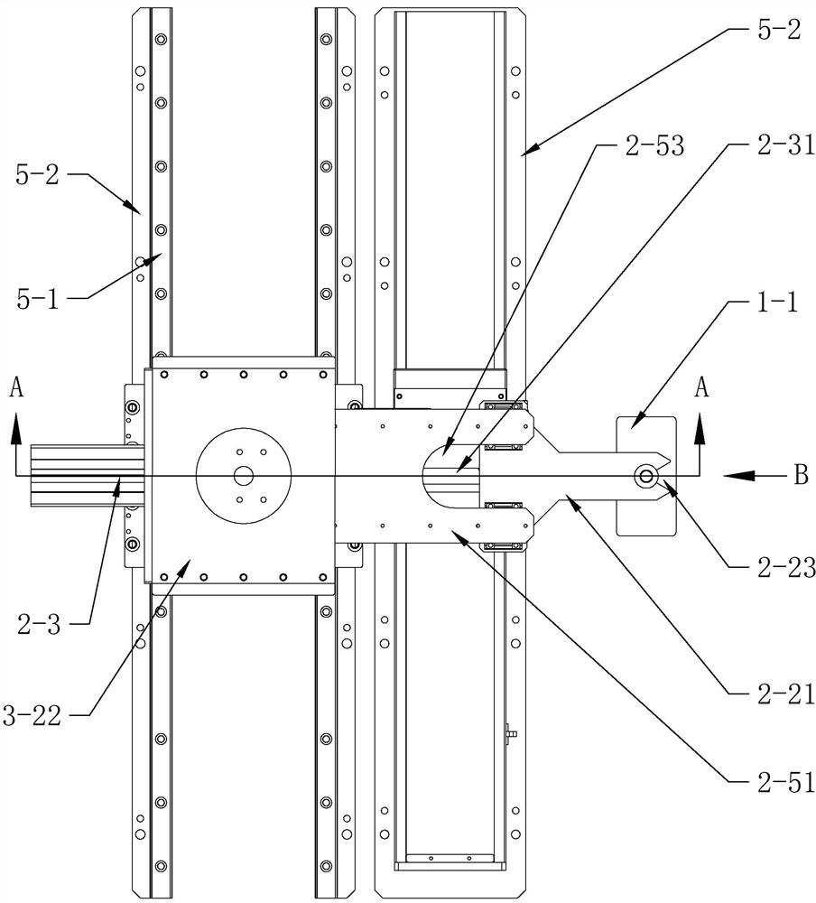 Workpiece jig cabin-transfer manipulator for vacuum coating machine