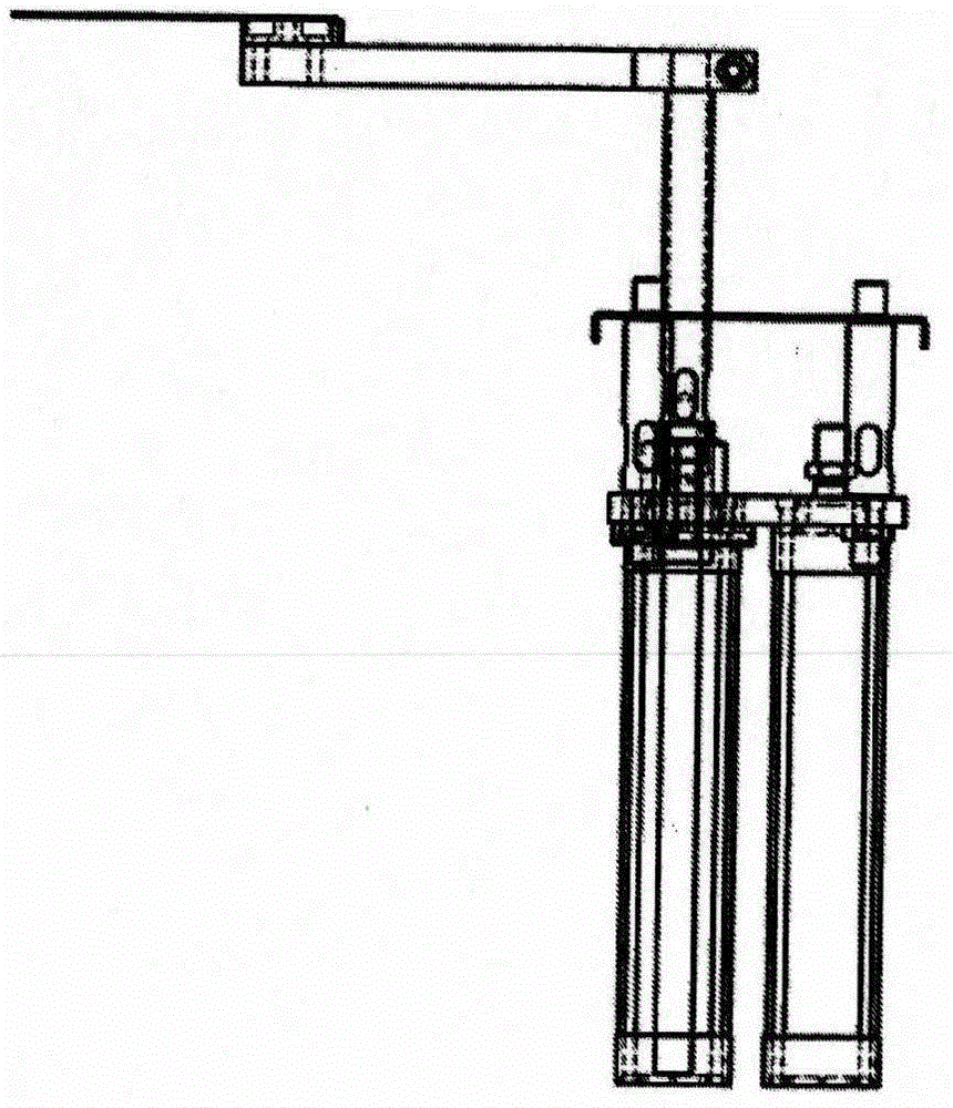 Slag removing method for cast-welding machine