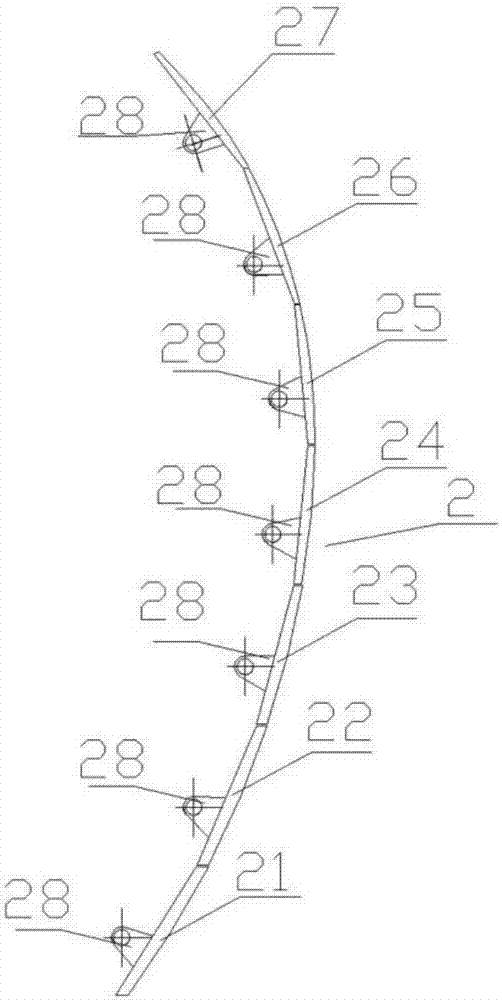 Air guide plate overall piece driving structure, air supply device and indoor unit of air conditioner