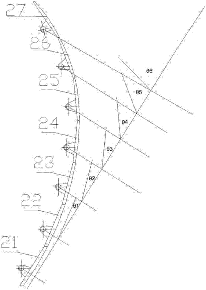 Air guide plate overall piece driving structure, air supply device and indoor unit of air conditioner