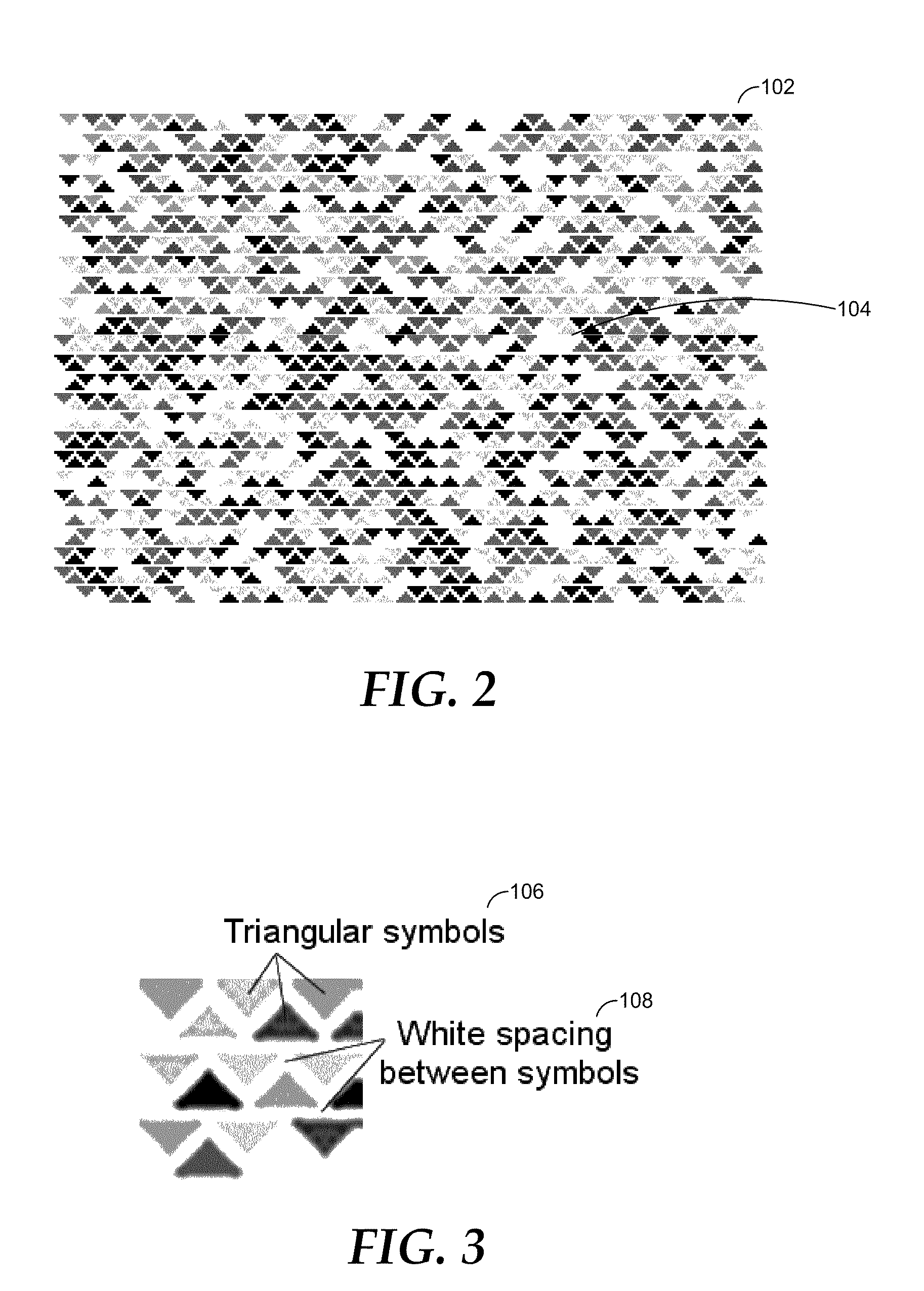 System and method for encoding high density geometric symbol set