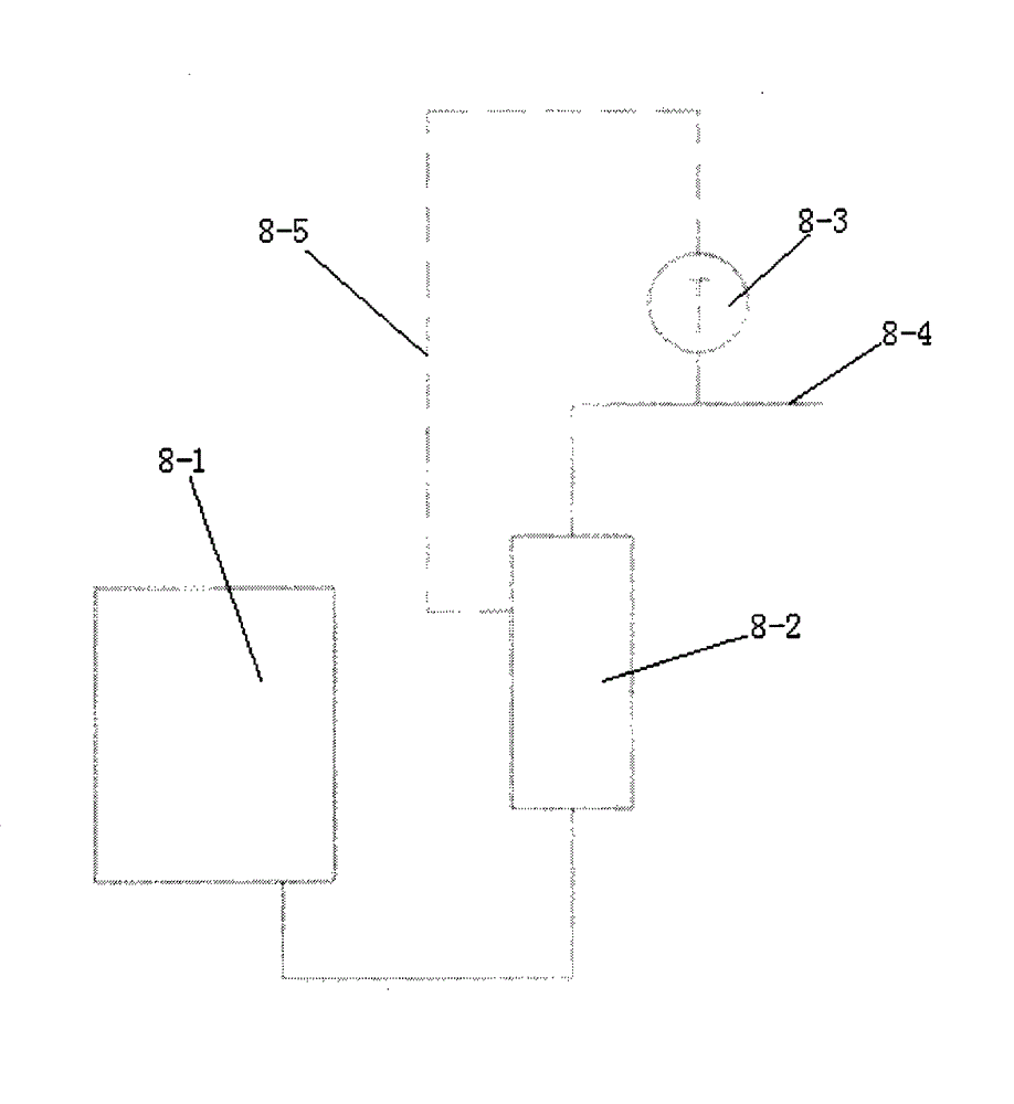 Vacuumization air exhausting device