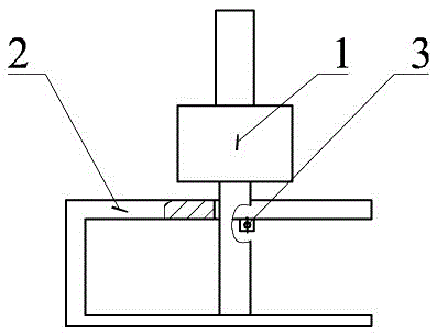 Testing device of concrete setting time