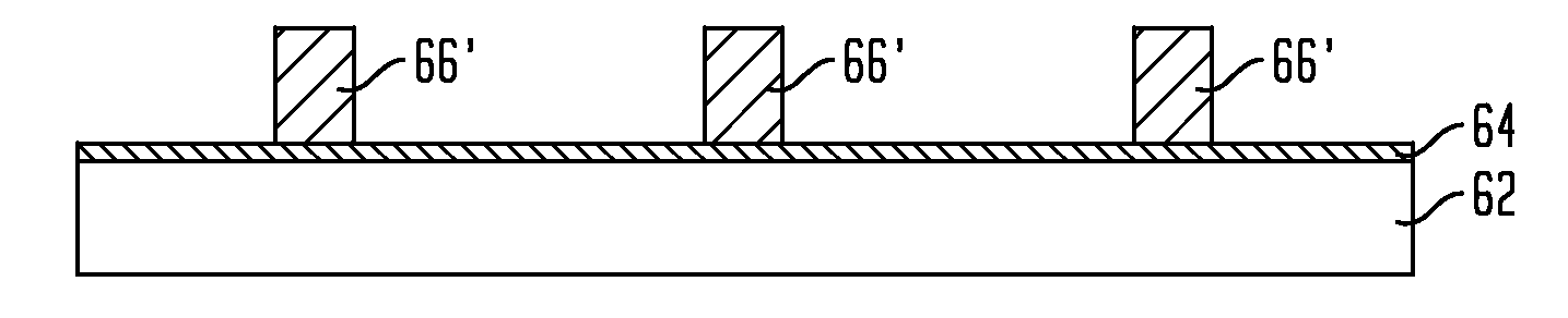 Trilayer resist scheme for gate etching applications