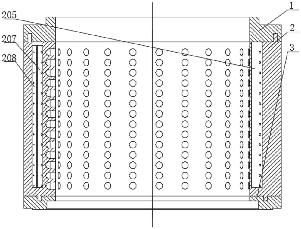 Low-noise valve element device based on bionic structure vein fractal