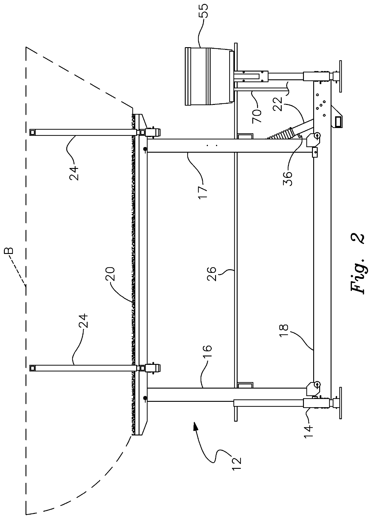 Fouling prevention system for submerged hydraulic cylinders