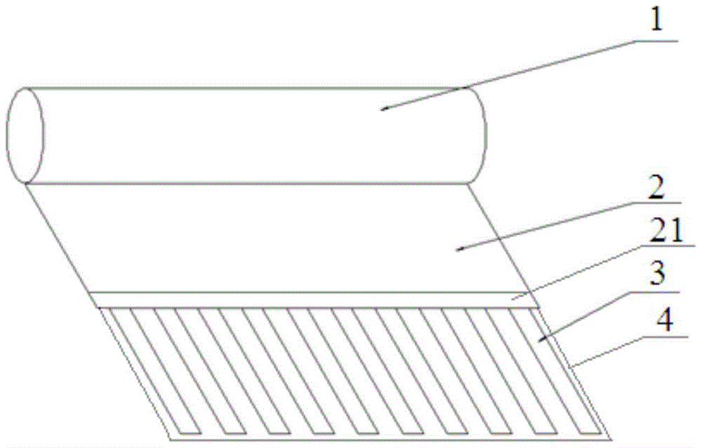 A boiler coal feeding device for improving coal combustion efficiency